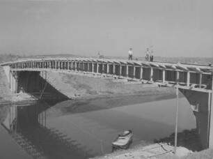 Bau Feldwegbrücke Nr. 1, Pleidelsheim/Neckar