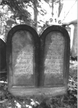 Grabstein 916