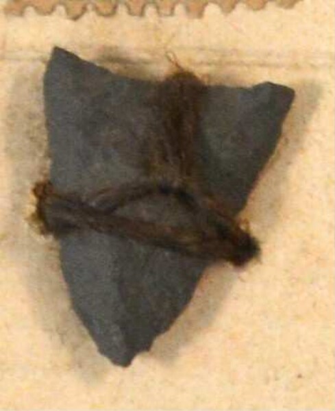 Stone arrowhead