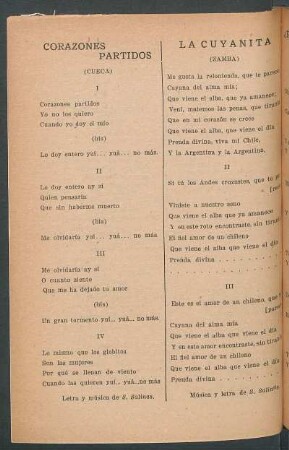 La cuyanita : (Zamba)