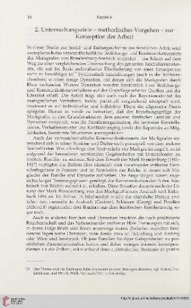 2. Untersuchungsziele – methodisches Vorgehen – zur Konzeption der Arbeit