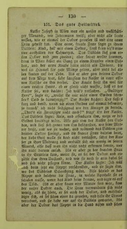 151. Das gute Heilmittel