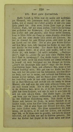151. Das gute Heilmittel
