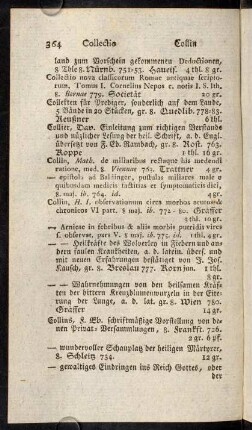 364-375, Collectio - Cotta