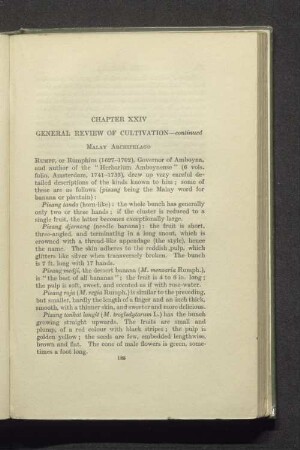 Chapter XXIV General review of cultivation-continued