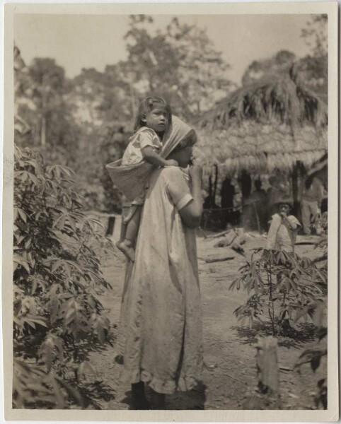 Yuracare woman with child