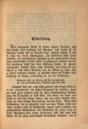 Lustspiele, 5. Das Kästchen
