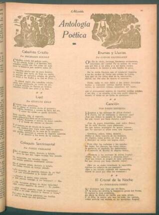 Antología poética