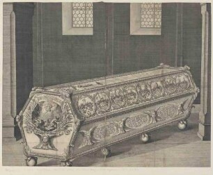 Sarkophag der Herzogin Maria Dorothea Sophia von Württemberg, reich verziert