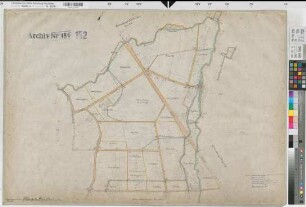 Scheidingen (Welver), Illingen (Welver), Umlegung Scheidingen-Illingen, Urkarte II Illingen Flur 1