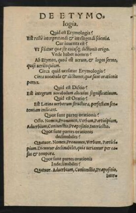 De Etymologia.