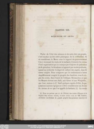 Chapitre XIII. Sciences Et Arts.