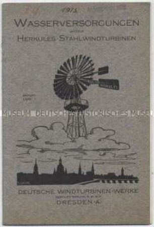 Wassertransport mittels Windturbinen