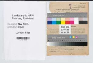 Entnazifizierung Fritz Luyken , geb. 13.04.1911 (Gerichtsassessor)