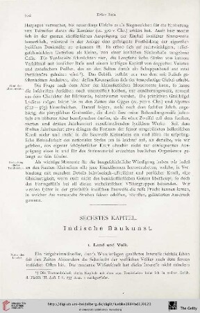 Sechstes Kapitel: Indische Baukunst