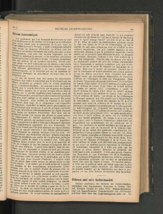 Revue économique.