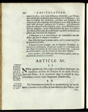 Article XV. - XVI.