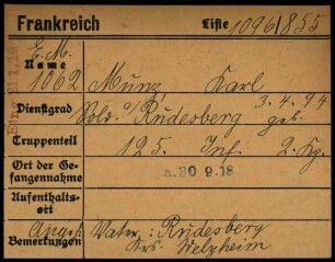 Munz, Karl - Murschel, Oskar