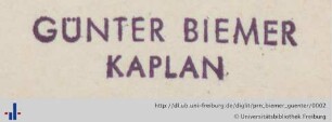 Stempel (Aus: UB Freiburg, NB 9/34).