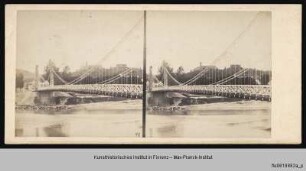 Ponte San Leopoldo, Ponte sospeso, Ponte di Ferro, Florenz