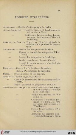 Sociétes etrangères