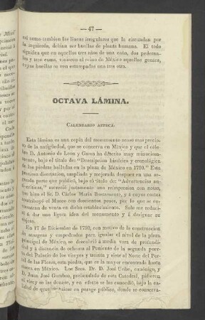 Octava Lámina