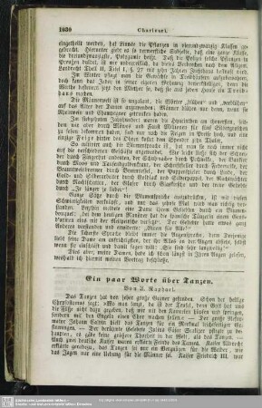 Ein paar Worte über Tanzen