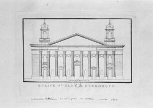 Dunkerque, Kirche Saint Eloi, Fassade