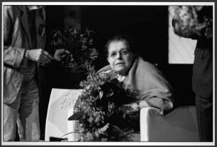 Irina Antonowa Schostakowitsch, Ehefrau von Dmitri Schostakowitsch und Schirmherrin des Festivals, Internationale Schostakowitsch-Tage 2018