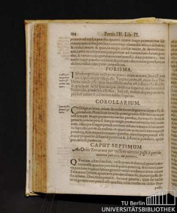 Caput Septimum. An Orbis Terrrarum per vectem moveri possit à quovis minimo pondere, aut potentia.