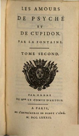 Les Amours De Psyché Et De Cupidon, 2