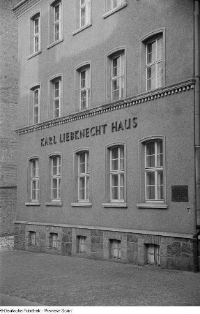 Karl-Liebknecht-Haus in der Braustraße 15