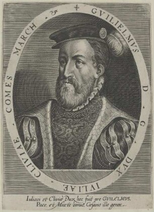 Bildnis von Gvilielmvs V., Herzog von Jülich-Kleve-Berg