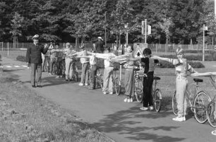 Jugendverkehrsschule der Verkehrswacht Karlsruhe in der Waldstadt