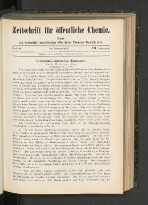 Heft IV. 28. Februar 1901.