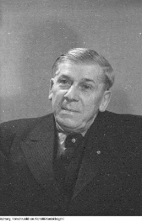 Otto Buchwitz, Porträts und Auszeichnungen, 1976/77 & Otto Buchwitz, Porträts, auch Buchwitz am Schreibtisch, 1951