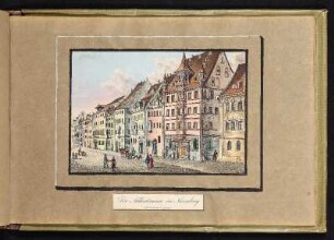 Die Adlerstrasse in Nürnberg. - Adlerstraße, Nürnberg