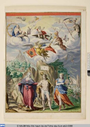 Maximilian I. von Bayern als junger Herkules zwischen Tugend und Wollust