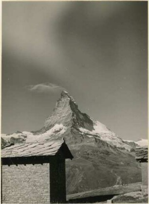 Das Matterhorn bei Sonnenschein