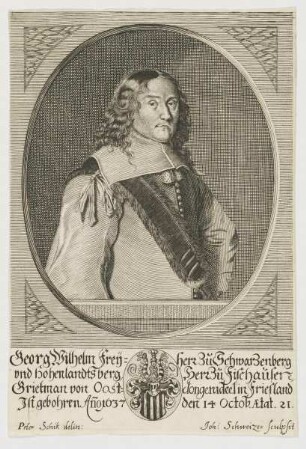 Bildnis des Georg Wilhelm zu Schwarzenberg