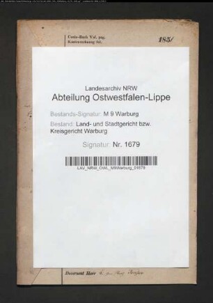 Erblasser: Menne, Bernhard: