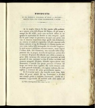 Prospetto