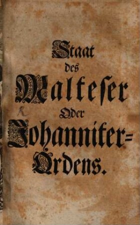 Staat des Malteser-Ordens