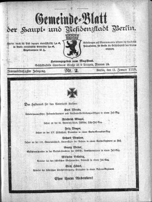 1918,2: Nr. 2, 13. Januar 1918