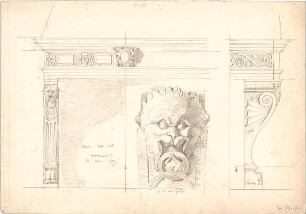 Pfeifer, G; Eppan, Bozen, Meran / Südtirol (Italien); Merkantilgebäude, Hauptkirche, Kamin - Kamin, Eppan (Ansichten)