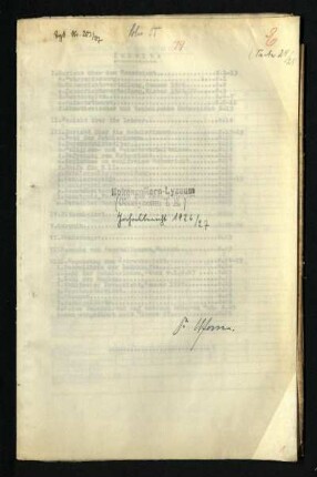 1926/27: Jahresbericht ... - 1926/27