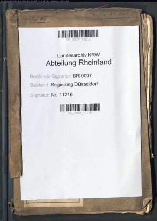 Revision des Gefängnis Elberfeld Band 1