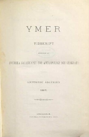 Ymer. 17. 1897