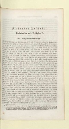 Siebenter Abschnitt