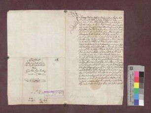 Hans Keller zu Ebringen verkauft der Herrschaft Ebringen (Kloster St. Gallen) 1 Zweitel Acker zu Ebringen um 5 Gulden 9 Batzen.